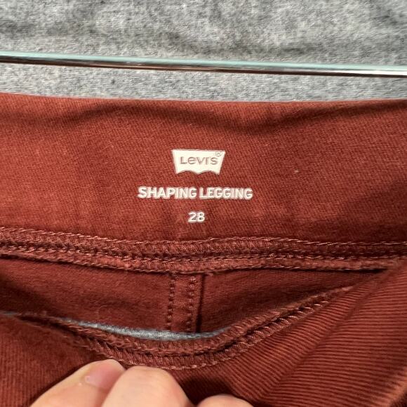 Levi's Women's Shaping Legging Size 28 Brown - Picture 3 of 8